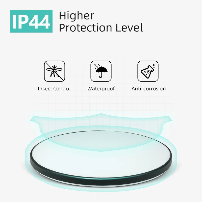 Détail de la télécommande pour ajuster l'éclairage du plafonnier