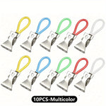 clips linge couleur moderne utilitaire tissu varié serviettes suspendre crochet métal brillant