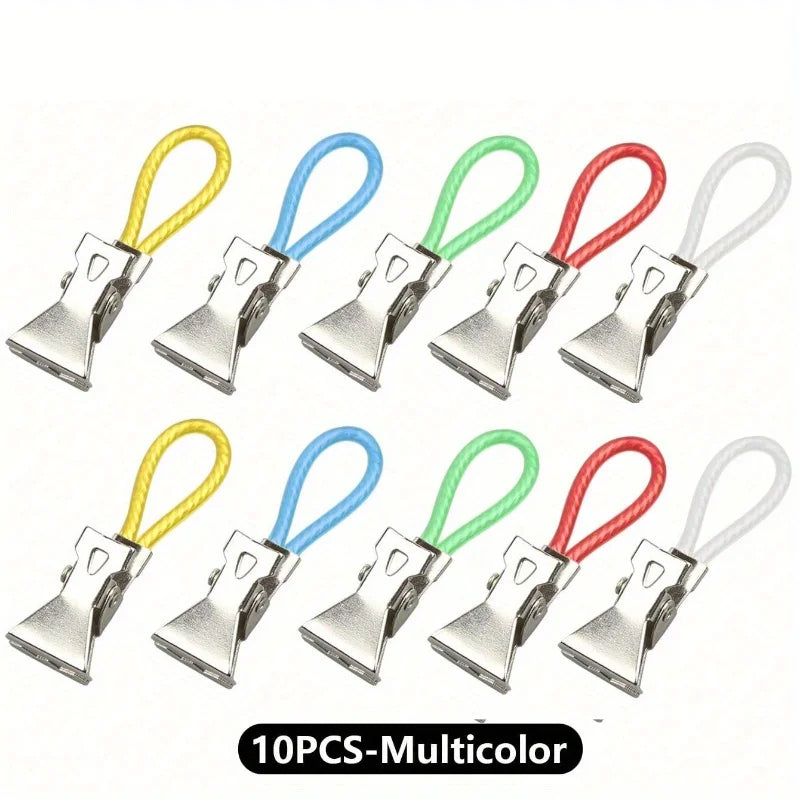 clips linge couleur moderne utilitaire tissu varié serviettes suspendre crochet métal brillant