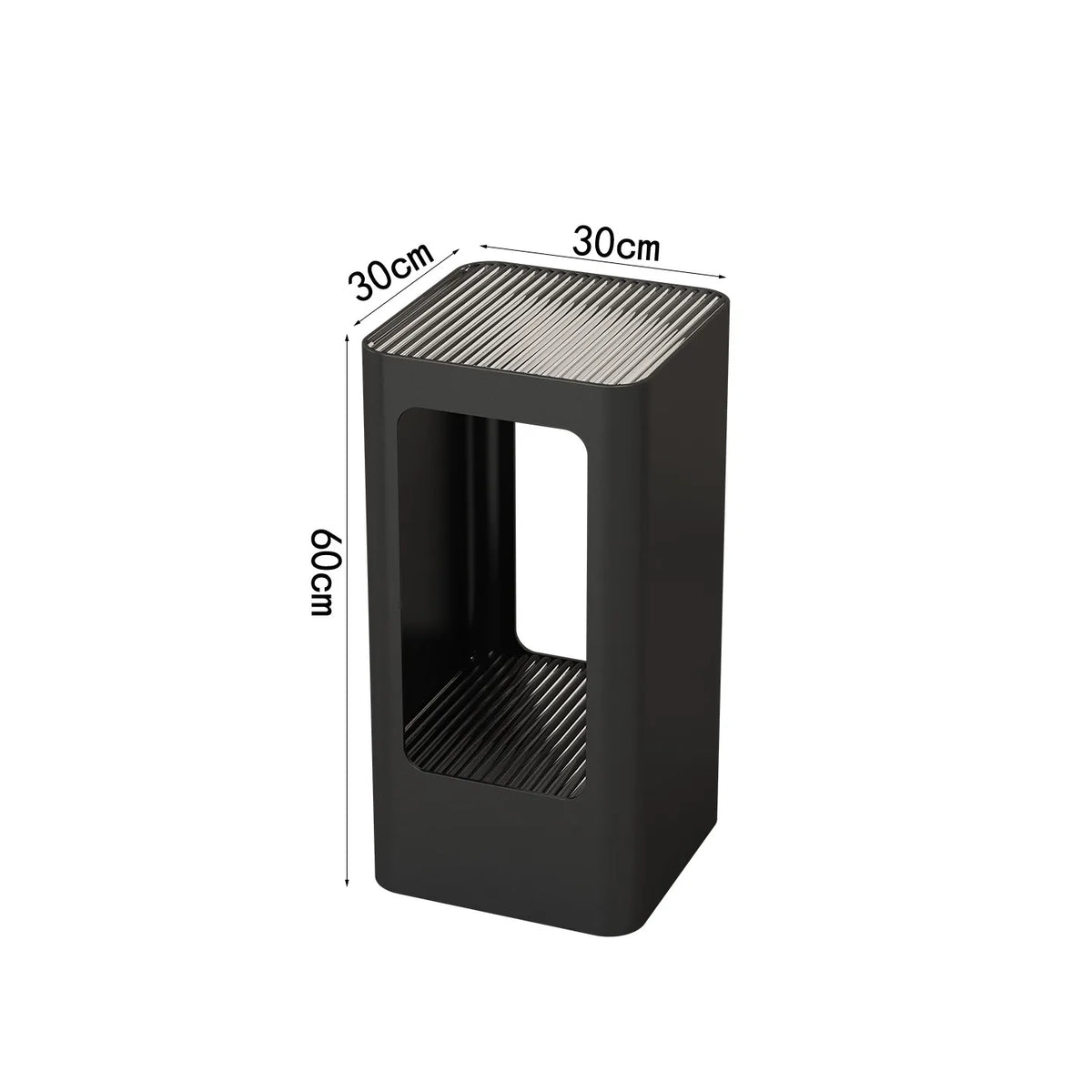 support vases moderne multi niveaux beige noir texture marbrée intérieur moderne