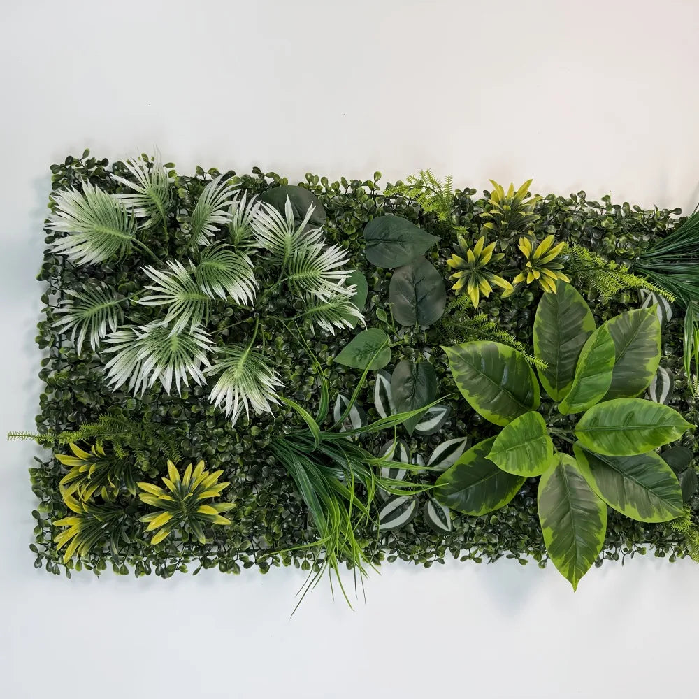 décoration murale plante artificielle verte feuilles naturelle intérieur herbe végétale haute qualité suspension jardin