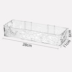 organisateur salle bain étagère murale transparent moderne luxe diffuseur huiles essentielles pots crème flacons