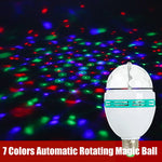 ampoule led multicolore effet scène diamant moderne interrupteur mural vis e27 disco ktv dj