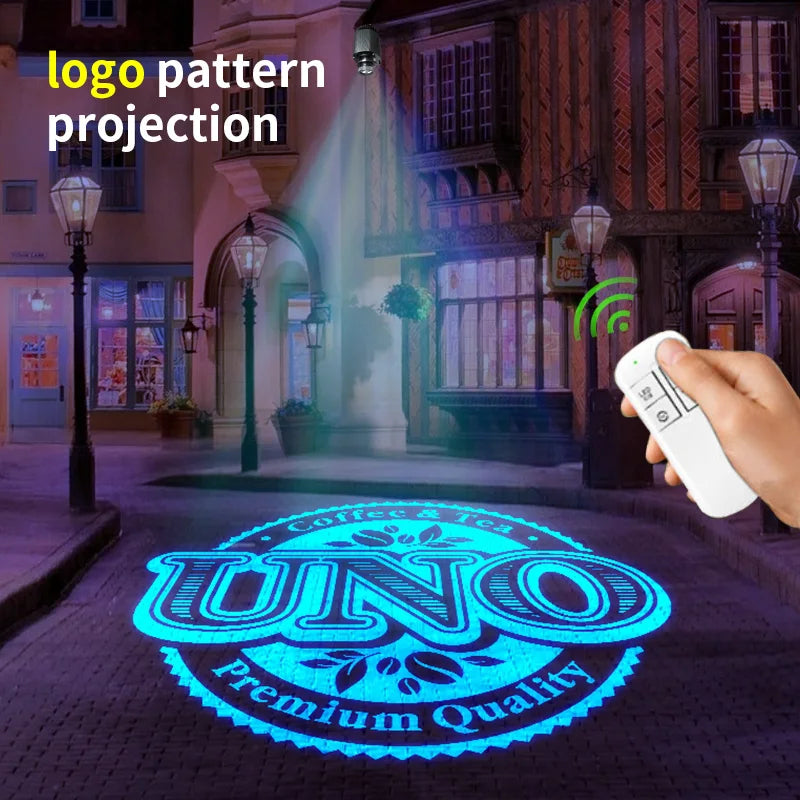 projecteur extérieur ip67 logo projection lumière publicitaire moderne led haute puissance fixe stand