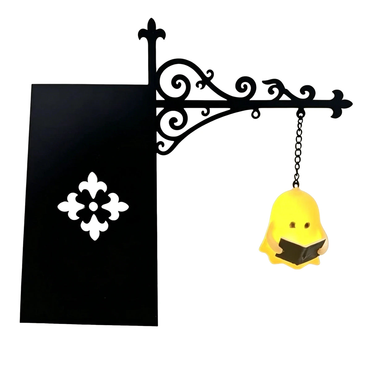 lanterne miniature fantôme décoration murale vintage literaire nuit chambre led