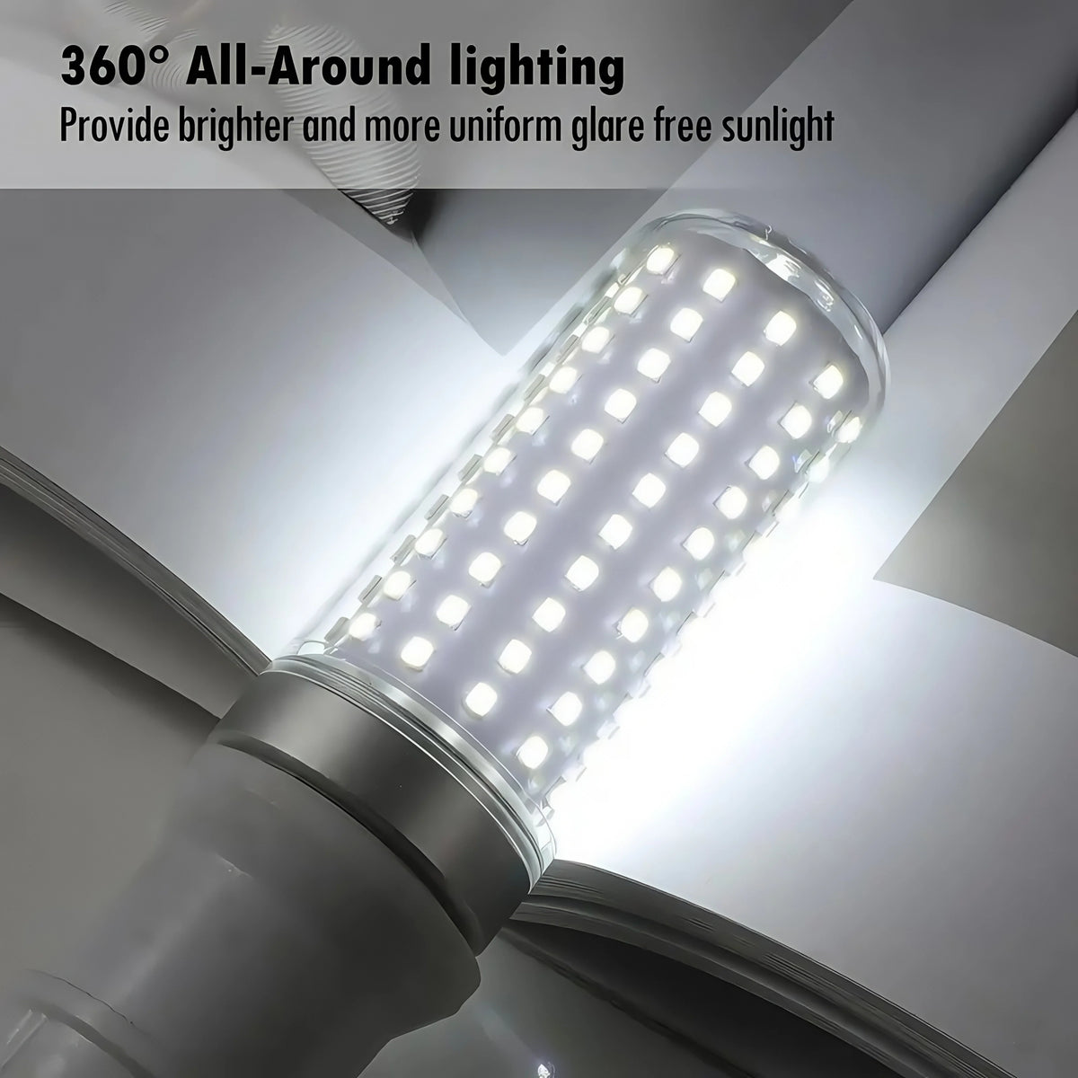 ampoule led argentée base e27 moderne opacité lumière froide 6000kintérieur 110 220v