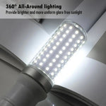 ampoule led argentée base e27 moderne opacité lumière froide 6000kintérieur 110 220v