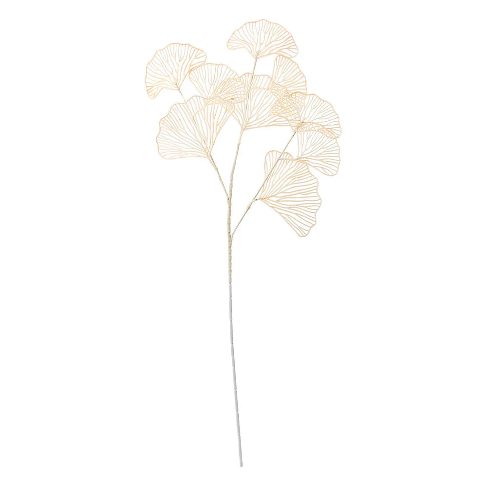 bouquet artificiel feuilles stylisées multicolore moderne minimaliste 67cmextérieur exposition decoration
