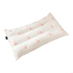 coussin bébé blanc animaux lapins chevaux doux confortable étanche polyester coton