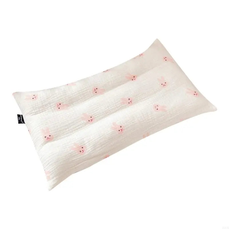 coussin bébé blanc animaux lapins chevaux doux confortable étanche polyester coton
