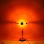 lampe sol moderne bleu doré noir translucide effet bauhaus haute qualité chambre coucher