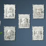 cadres decoratifs relief 3d animaux blanc classique baroque accessoires living room decoration