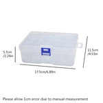 boîtes rangement transparentes empilables colorées poignée moderne 14.8cm 14.8cm 12.3cm