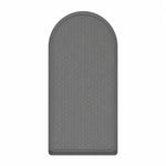 tapis silicone antidérapant machine noir texture carreaux moderne facile nettoyage