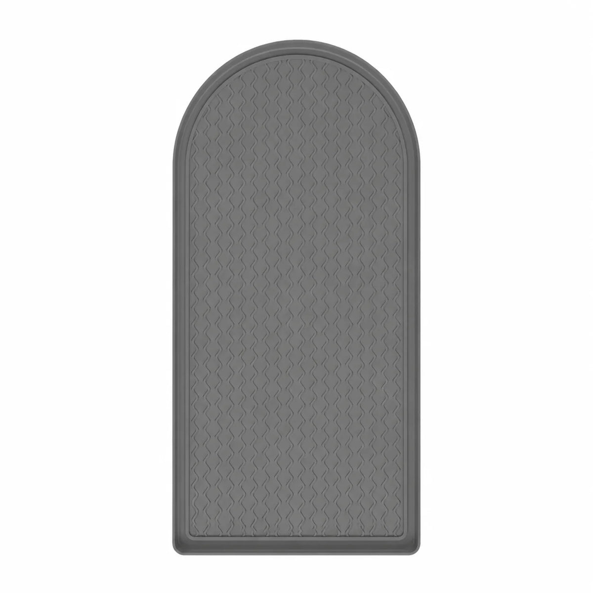 tapis silicone antidérapant machine noir texture carreaux moderne facile nettoyage
