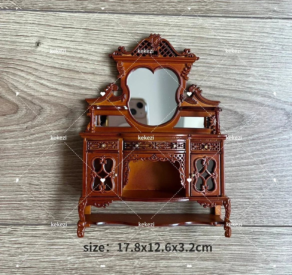 miniature chaise bois décorative meubles maison poupée classique scène miniature 112