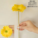 fleurs artificielles gerbera soie moderne intérieur mariage rose rouge jaune orange blanc