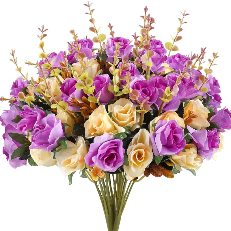 bouquet fleurs artificielles pivoine soie mariage décoration intérieure table jardin vert foncé roseclair