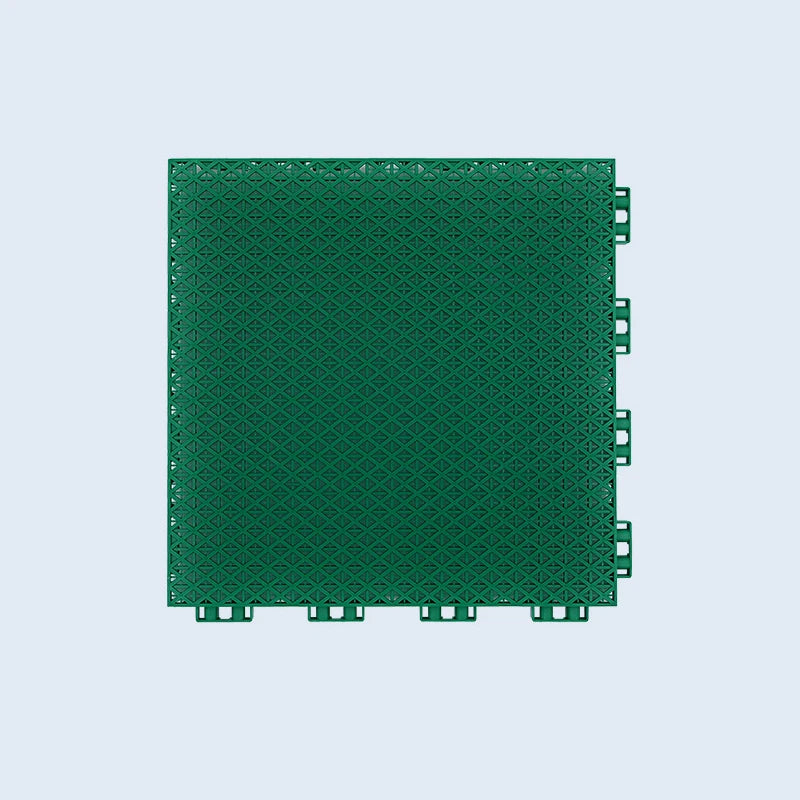 Terrain basket bleu rouge vert moderne carreaux antidérapants PVC sol sportifs adhésifs
