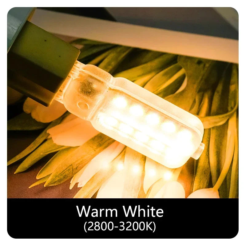 ampoule led g9 220v milky transparent moderne 3w 5w 7w 30000h lumens chambre salon