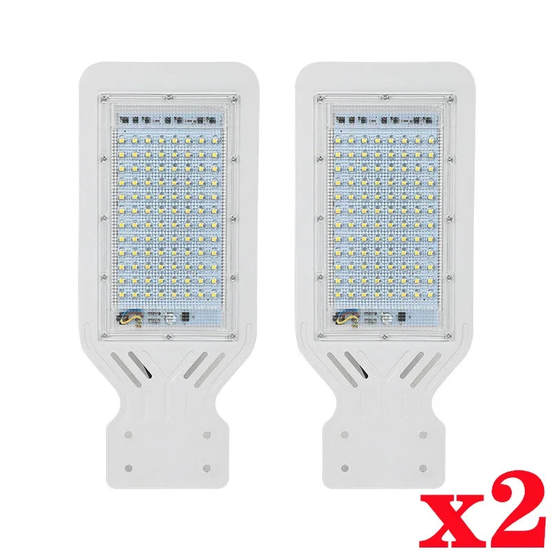 projecteur rue led 100w noir blanc moderne ip65 waterproof 220v 110v
