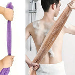 gants bain violet moderne maille fine clips 30x80cm hygiène visage corps soins peauAccessException:error, the