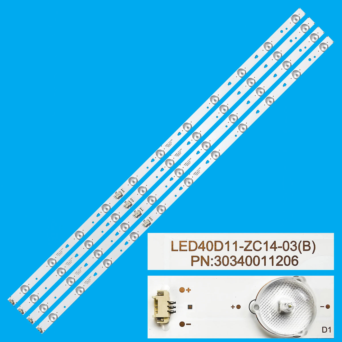 bande led blanche interrupteur rotatif moderne certification opacité plat lisse
