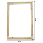 cadre photo bois brut simple rustique 20cm 25cm 30cm 40cm 50cm