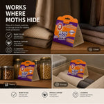 piège papillons adhésif beige bleu clair pratique économique piège insectes auto collant attrape mouches