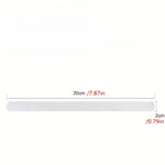 bandes antidérapantes adhésives transparentes 20cm 2cm pratique douche baignoire escaliers sol 40pcs