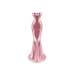 vase contemporain forme robe couleur blanc rose violet bleu rouge minimaliste élégant 19cm