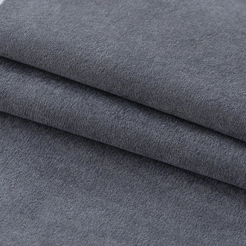 serviettes velours polyester imperméable moderne blanc beige vert gris bleu uni respectueux environnement