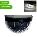 applique murale solaire moderne noir perforée adhésive led transparentextérieur balconurgence