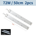 barre lumineuse led blanc moderne 40cm 50cm aimants connecteurs 6500k 220v 8200lm