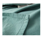 couette texturée lin minimaliste couleurs vert olive beige marron gris blanc turquoise minimaliste zen