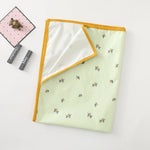 couverture bébé imprimée animaux mignons moderne beige vert rose douce