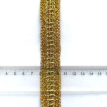 rubans métalliques or argent décoration mariage dentelle fine polyester brillants 5mètres largeur10mm styleélégant