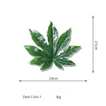 feuilles artificielles vertes plante décoration extérieure pièces plastique naturellement stylées chambre