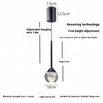 lampe suspendue moderne minimaliste cristal lunaire salle bain restaurant chambre exposition