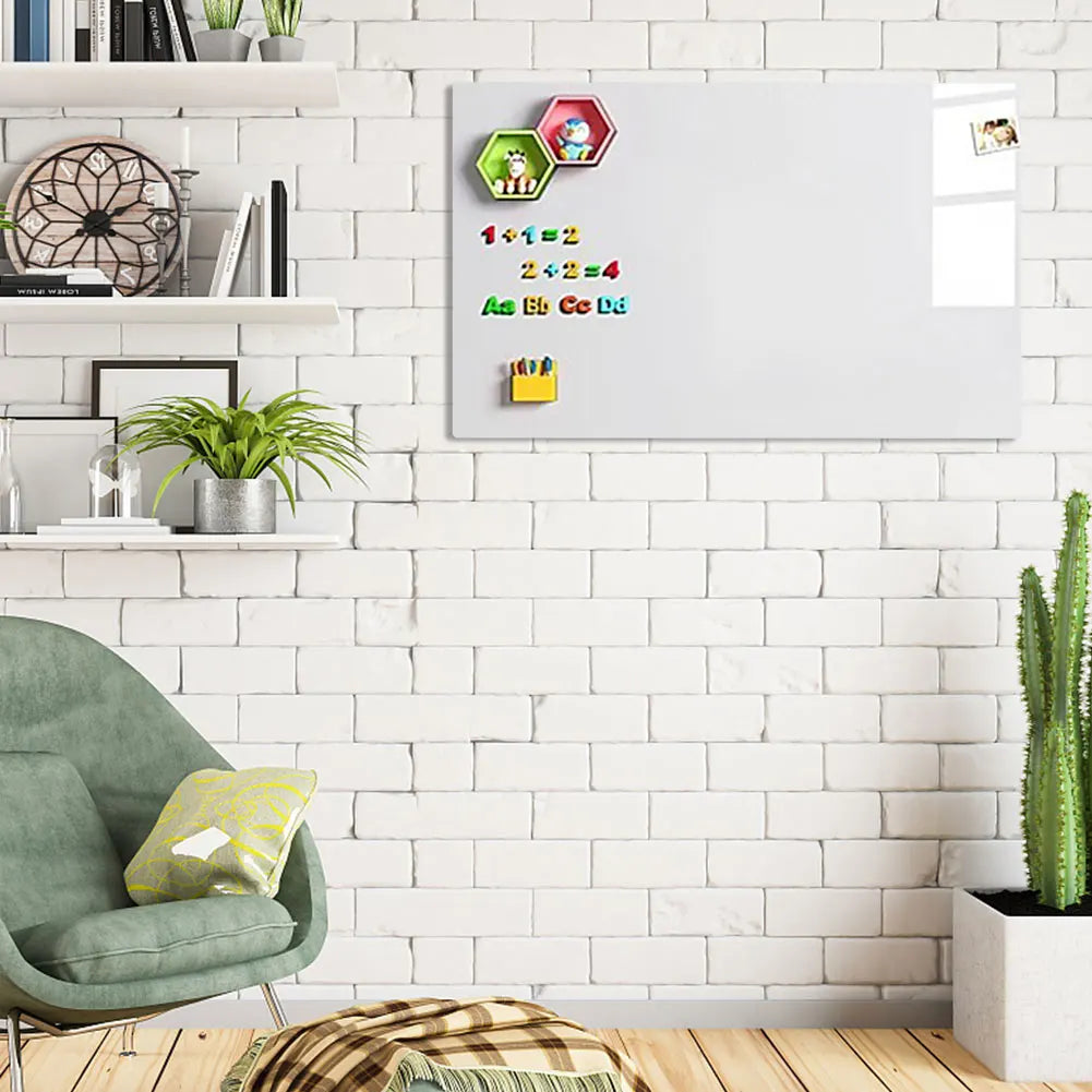 tableau blanc magnétique aimants diversifié modernes adhésifs effaçable sec 60x45cmécole maison
