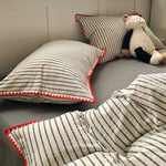 Texture douce du coton 100% de la literie