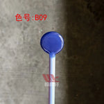 pince cheveux moderne bleue transparente reflets opaques assemblage facile unique durable qualité haute teneur