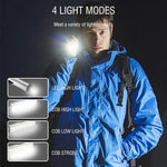 lampe poche rechargeable led ultra lumineuse pince aimant étanche camping