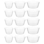 plateaux cache pots plastique transparent moderne rayures adhésif 10 inches