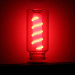 lampe led spirale flexible transparente moderne multiple couleurs usb rechargeable minimaliste chambre camping