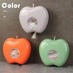 distributeur papier toilette moderne adhésif transparent vert clair orange blanc
