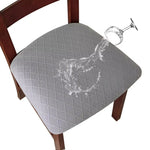 coussins chaise tissé moderne élastiques polyester beiges gris marron foncé bleu marine confortables
