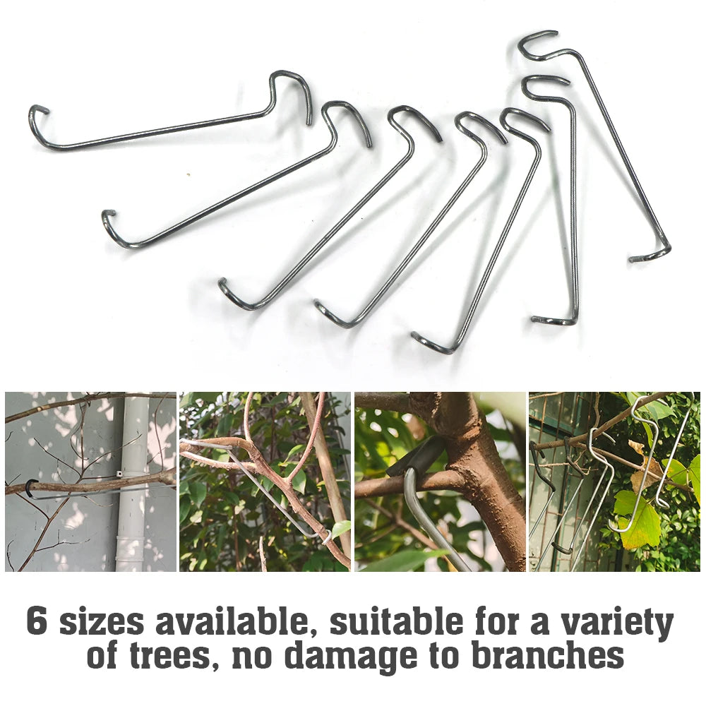 crochet arbre noir argenté moderne adhésif 18cm 26cm 36cm 6cm 12cm 16cm jardinage plantation