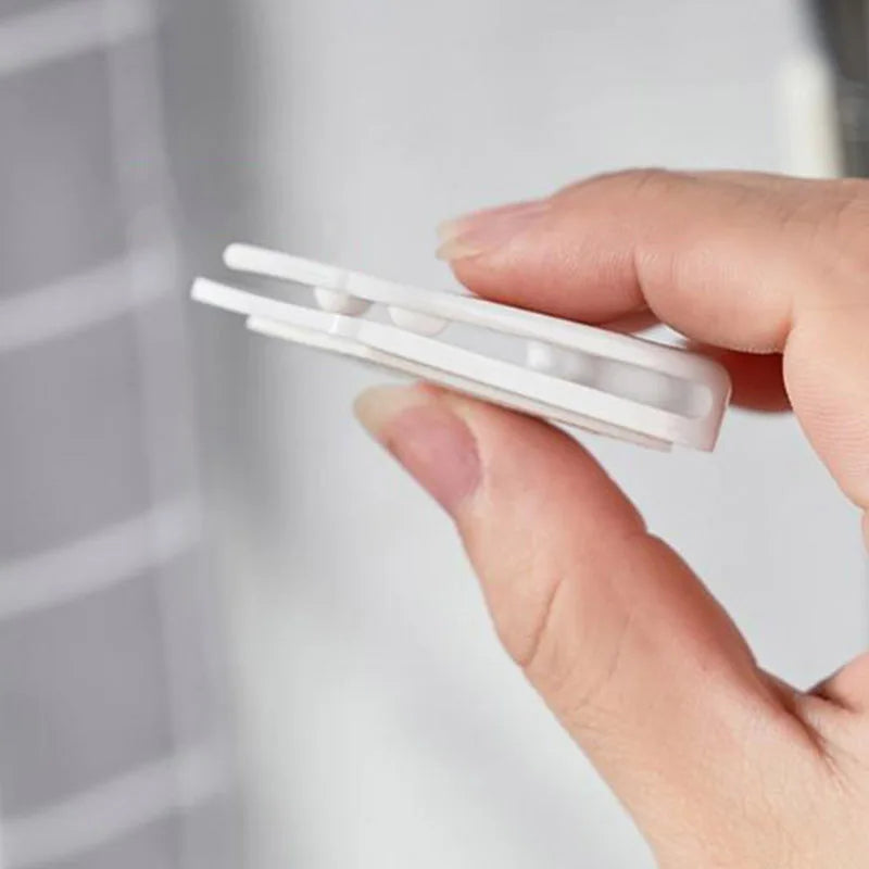 clips rideau douche anti éclaboussures respectueux environnement blanc adhésif moderne qualité hauteseoecommercefr