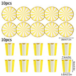 assiettes gobelets papier jetables motifs floraux fête anniversaire mariage décoration